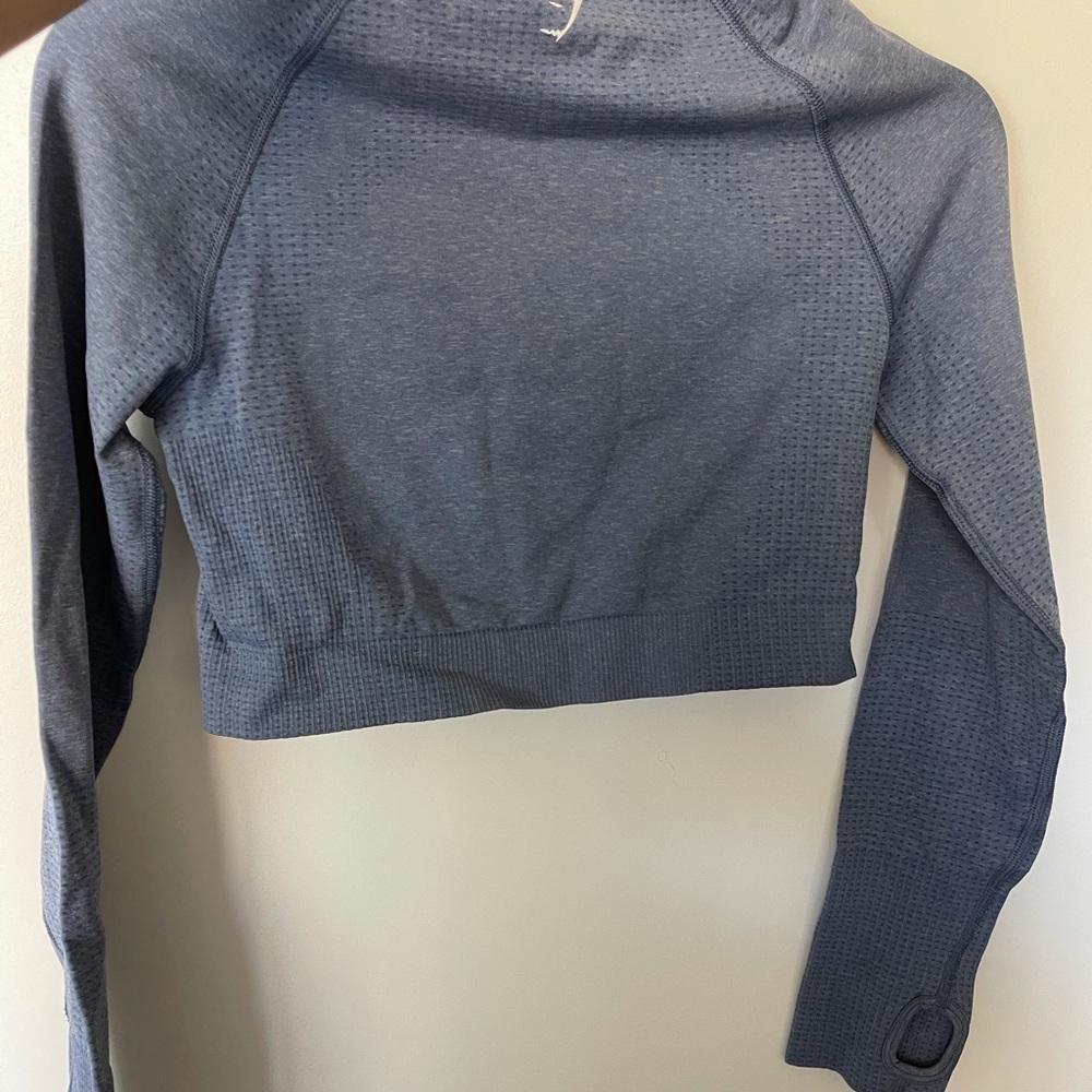 Gymshark cropped long sleeve shirt